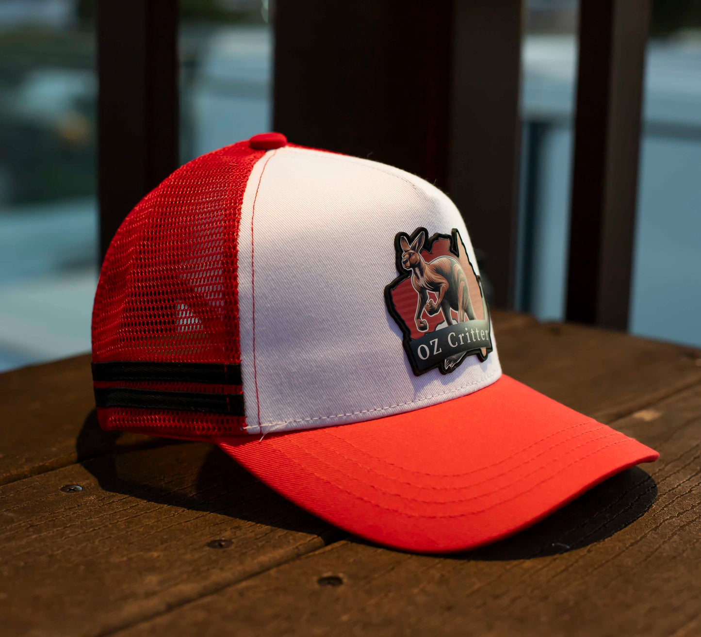 TRUCKER CAP ROO CAP STRIPES