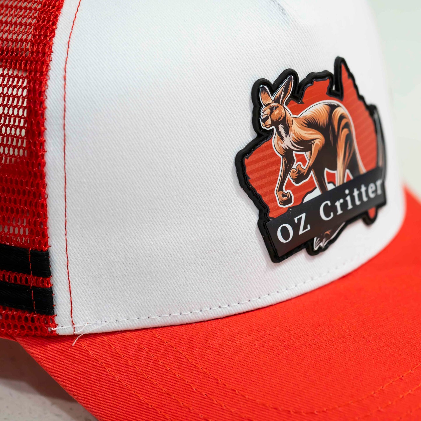 TRUCKER CAP ROO CAP STRIPES