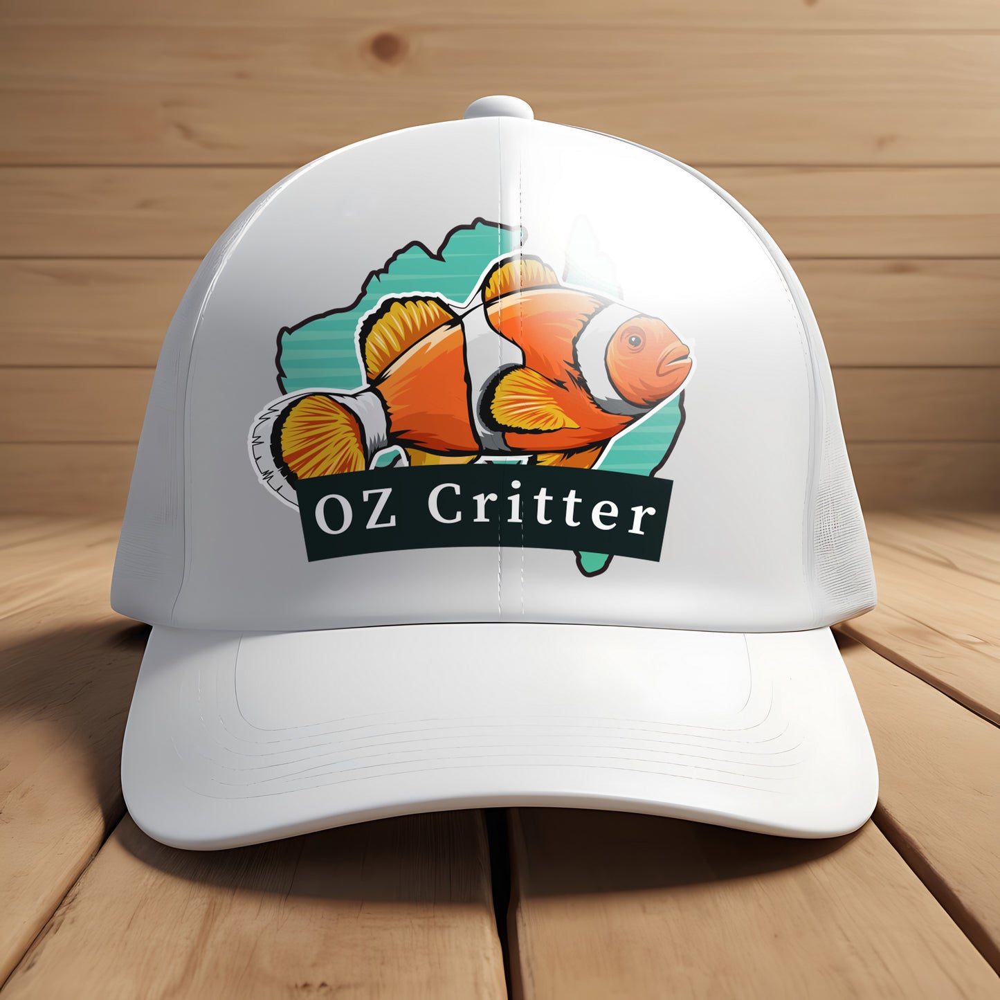 TRUCKER CAP FISH MATTE