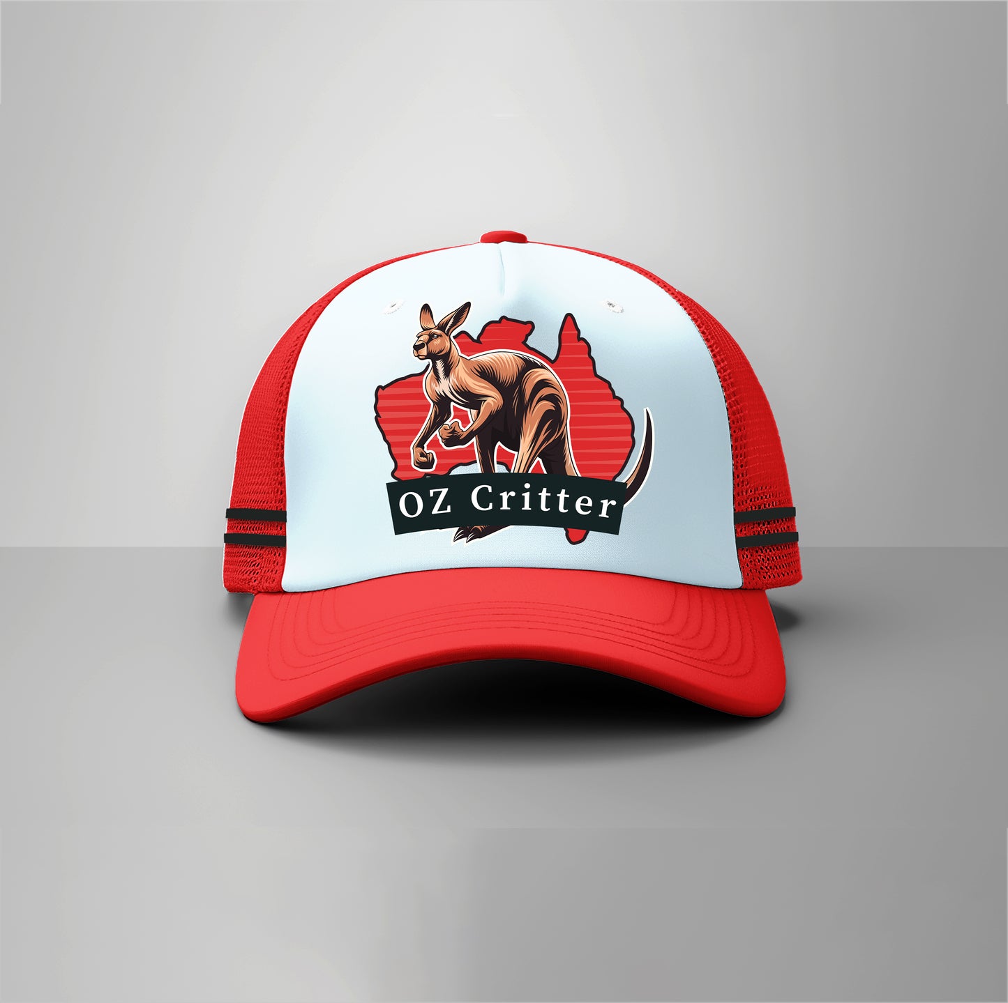 TRUCKER CAP ROO CAP STRIPES